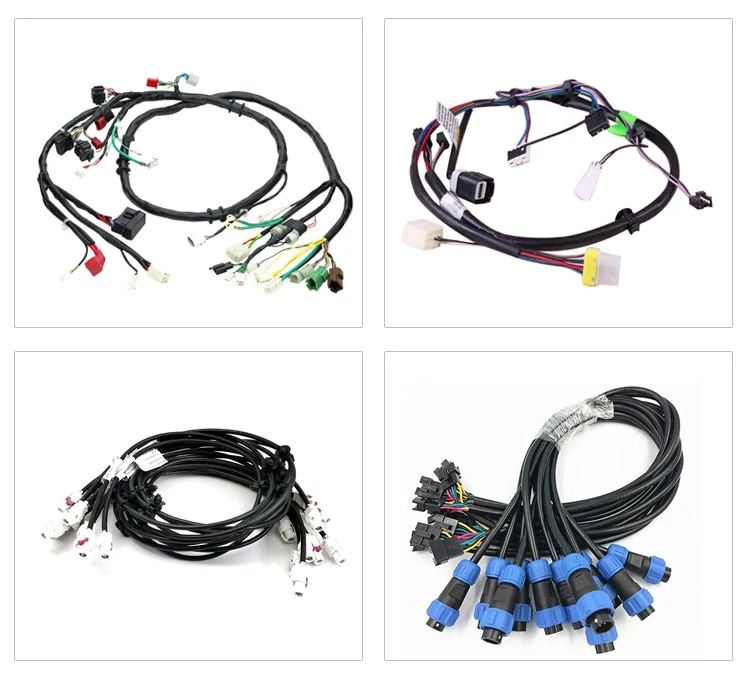 Custom Industrial Machine Wiring Harness Internal Connection Line of Lawn Mower Terminal Electronic Wire Harness