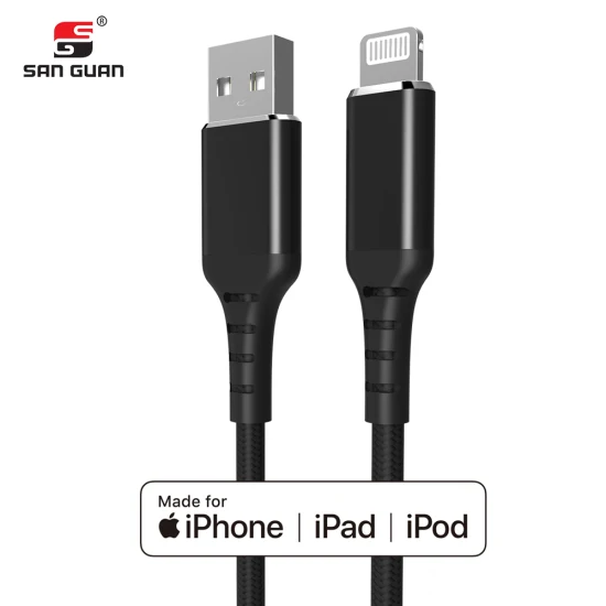 Phone Charging Cable Original C189 Chip Mfi Certified Data Cable USB a to Lightning Cable Mfi Cable Made for iPhone/iPad/iPod
