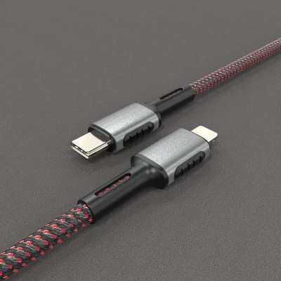 Mfi Certified Factory 1m 2m USB C to Lightning Cable 20W Mfi Cable C94 Custom 2m Lightning Cable Original Chip