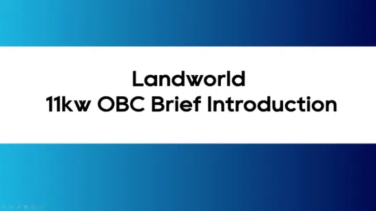 Landworld 11kw Obc on