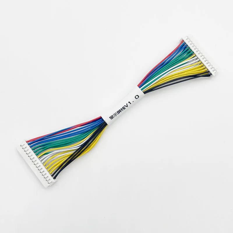 Processing Customized Internal Equipment Harness 2.0 Double Row Intelligent Door Lock Terminal Connection Plug Wire