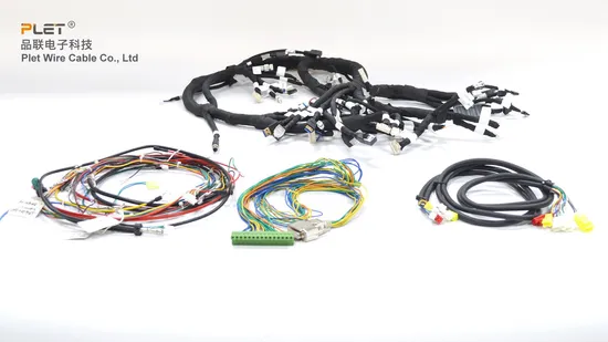 Custom High Quality Industrial Machine Wiring Harness Internal Connection Line of Lawn Mower Terminal Electronic Wire Harness with UL Approved 