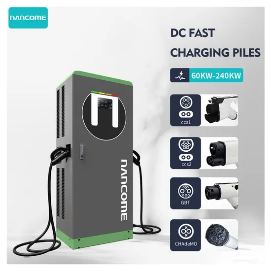 Green Energy 60kw/120kw/160kw/180kw Chademo CCS DC Fast Solar Electric Car EV Charger 