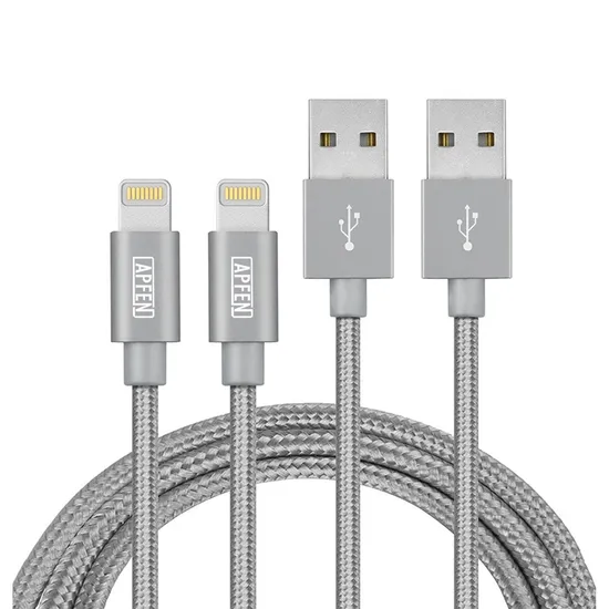 Mobile Phone Cable for iPhone iPad USB Charging Cable for Ios Devices Fast Charger Cable USB Data Cable Factory Wholesale Cable