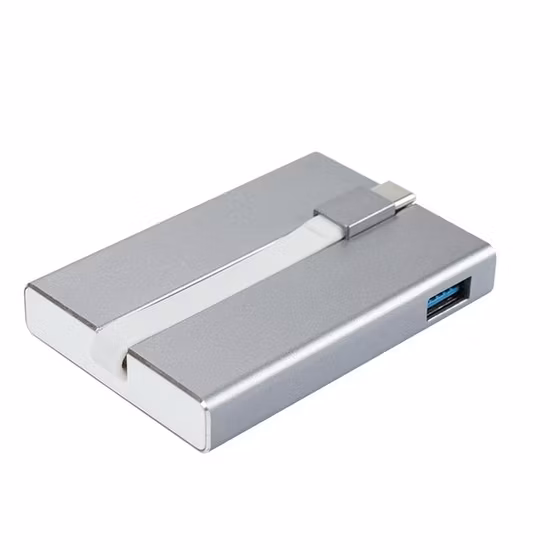 Foldable USB C 3 Ports Hub Muiltiport Adapter with HDMI and Pd